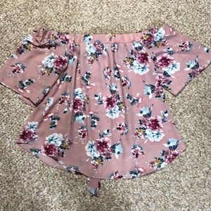 Off the shoulder shirt